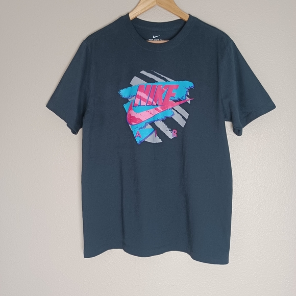 Nike Other - Men's The Nike Tee Black With Color Graphic
